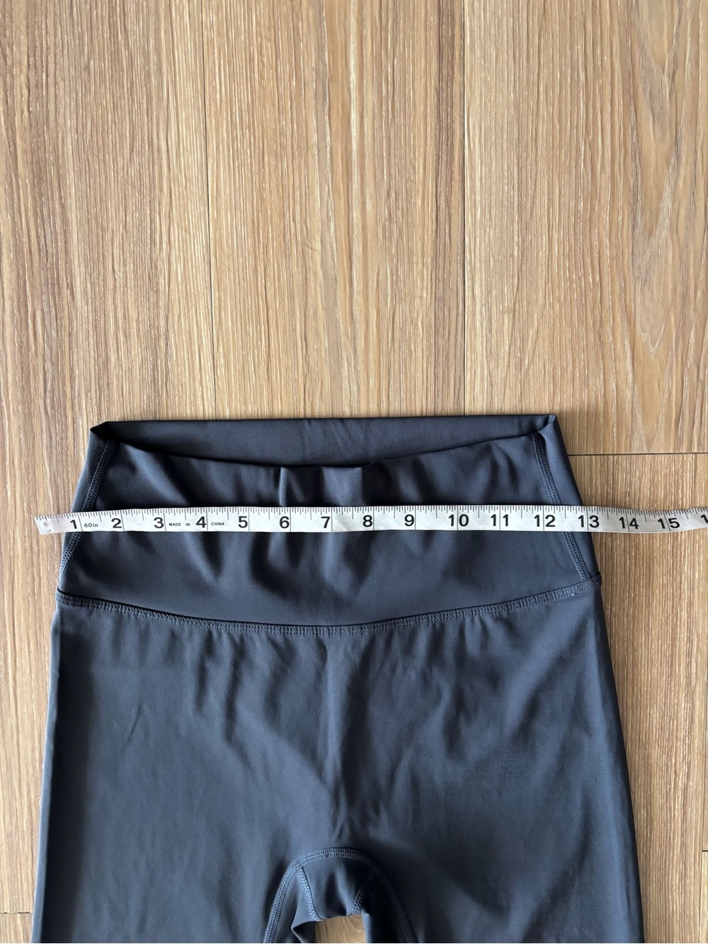 Adanola Ultimate Leggings High Rise Graphite Gray Womens Medium Tall Athletic - Picture 7 of 11
